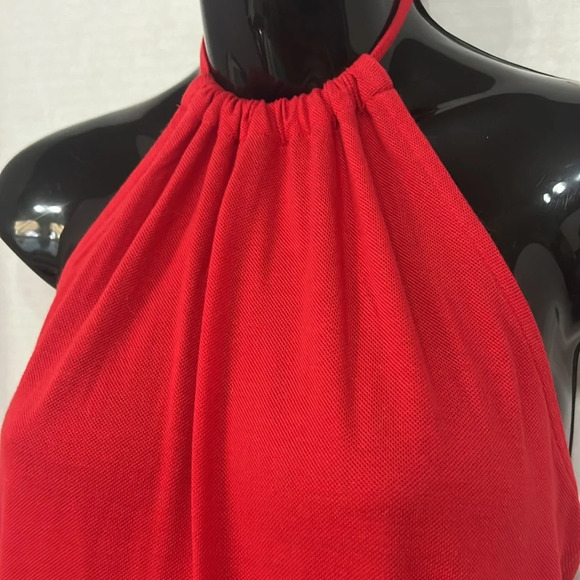 Lacoste Adjustable Halter Backless drop waist dress EU Sz 38, US Sz Med - Picture 2 of 8